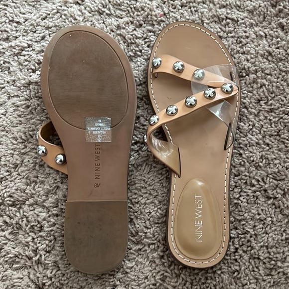 Nine West - Women's Chime Slide Sandals - Picture 2 of 2